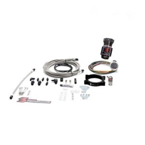 Chevrolet Camaro Water-Methanol Injection Kit - Snow Performance - Stage 2 Boost Cooler, Stainless Steel Braided Line, 4AN Fittings - `10-`15